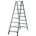 Aluminum Double-Sided Stepladder