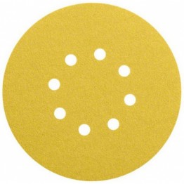 Abrasive disc C470 for eccentric random ordbit sanders - Ø 150 mm - 8 holes - 80grit - (50pcs) Packed