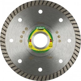 Klingspor Diamond Cutting Disc, Continuous rim with turbo segments, for Stone DT 900 FT SPECIAL 125 × 22.23 mm-KL325393