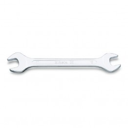 Beta 55 Double Open End Wrench , With bright chrome plated