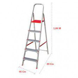  Aluminum 5 Steps Domestic Ladder 3.12kg - ESC0064