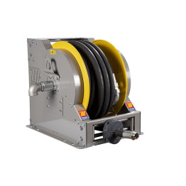 Automatic industrial spring hose reel in painted steel for diesel fa-600 ø 1.1/2"15m