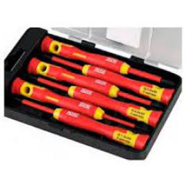 Set of 6 insulated Precision Screwdrivers 