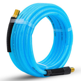 1/4" x 25' Poly Air Hose With Fittings
