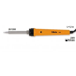 Dual rating soldering iron with steel tips,1824R8,  W;20/130, 230V