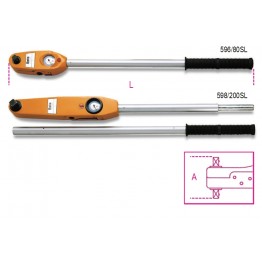 Direct Reading Torque Wrenches for right-hand and left-hand tightening torque accuracy: ±4%, 596 - 598