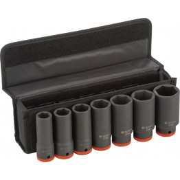 Impact Deep Socket Set, 3/4'' Drive  (7-Piece), 90mm