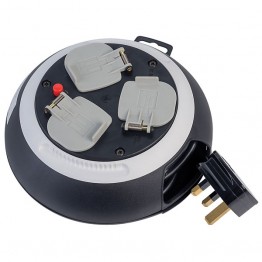 Cable Reel, 3 Socket