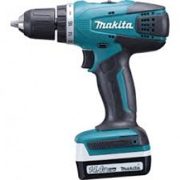 Cordless Drill Driver DF347DWE 10mm Keyless chuck, 14.4v, 2x Battery 1.5Ah & Charger, Case