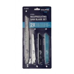 8 Piece Reciprocating Blade Set, EC-RSETS