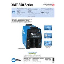 XMT 350 CC/CV 230-460 AUTO-LINE  W/AUX POWER CE 