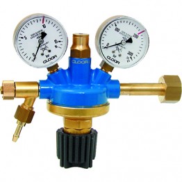 Standard Pressure Regulator with pressure and contents gauges Art 5100-08