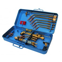 Complete welding and cutting set in metal box Art. 3644-M