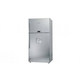 Serie | 4 free-standing fridge-freezer with freezer at topInox-look - KDD74AL20N