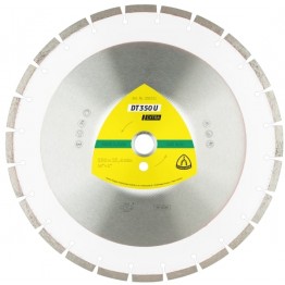 Klingspor Diamant Cutting Discs DT 350 U 400 x 25.4 for universal, 28 segments-KL336222 