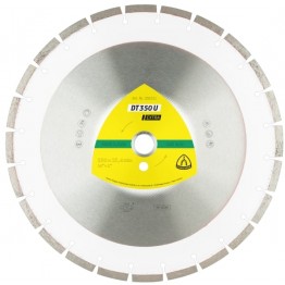 Klingspor Diamond Cutting Discs DT 350 U 350 x 25.4mm for universal, 24 segments -KL336221 