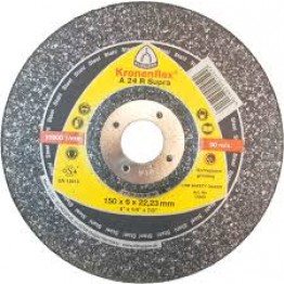 Kronenflex® grinding discs for Metals A 24 EX T GEK, 230 x 22.23 x 6 mm, depressed for metal 1 PC-277571