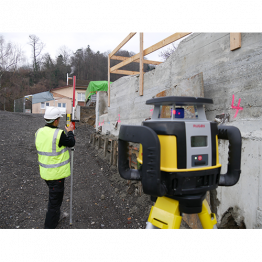 Leica Laser Level Rugby 640 with RE140 Cartridge