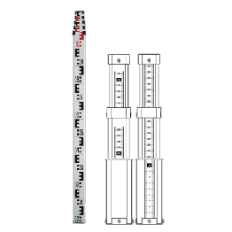 Levelling Rod or Levelling Staff - 5 m