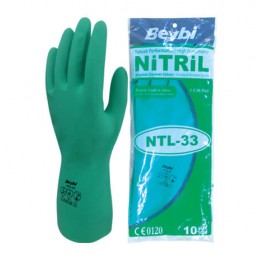 Beybi NTL-33 Chemical Protection Glove 33cm Size 8 -1 Pair