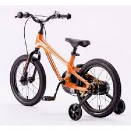 CHIPMUNK MOON 5 16" KIDS BICYCLE FOR BOYS AND GIRLS IN ORANGE
