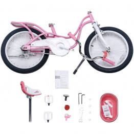 Little Swan 18" Pink Girl's Bicycle for 5-9 years