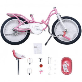 Little Swan, RB18-18, 18" Pink Girl's Bicycle for 5-9 years