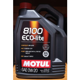 8100 ECO-LITE 0W20 5L 