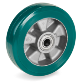 200mm TR-ROLL Polyurethane Wheels, Aluminium centre 622106