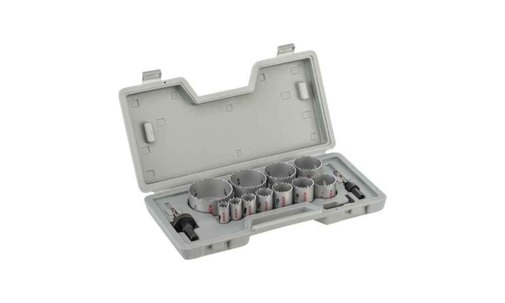 Bosch bi metal shop hole saw set