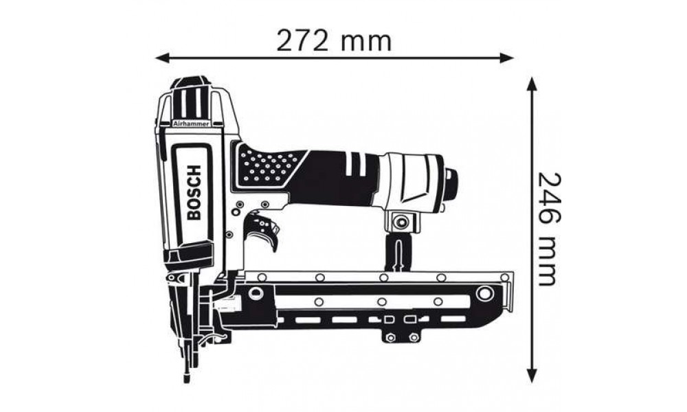 Bosch pneumatic staple gun on sale