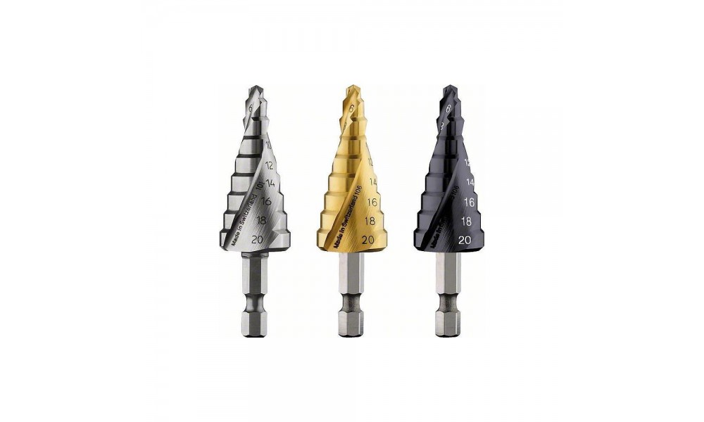 Bosch step drill sales bit