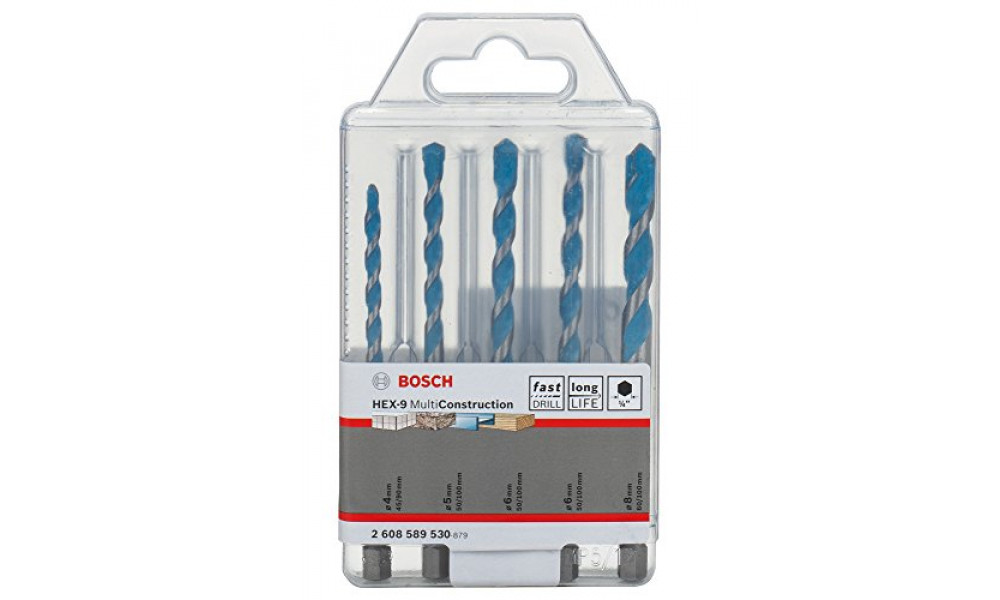 Bosch 2608589530 Multipurpose Drill Bit Set 5pc in Awka Lagos