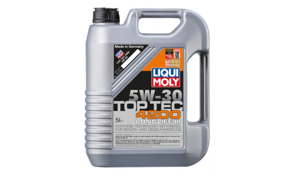 Liqui Moly 3707 4200 5W-30 - Mamtus Nigeria, Lagos