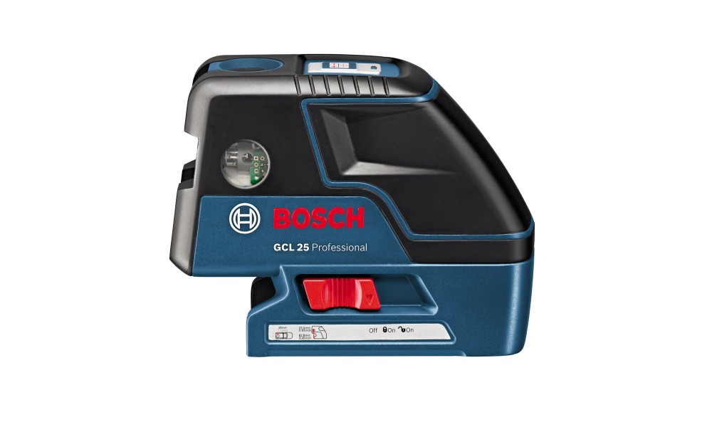 Bosch GCL 25 Five-Point Self-Leveling Alignment Laser and Cross-Line ...