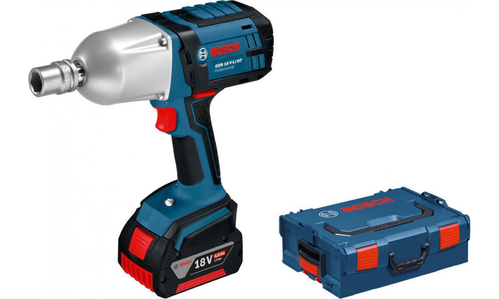 Boulonneuse 18V GDS 18 V-LI HT Professional (sans batterie ni chargeur) +  coffret L-BOXX - BOSCH - 06019B1302