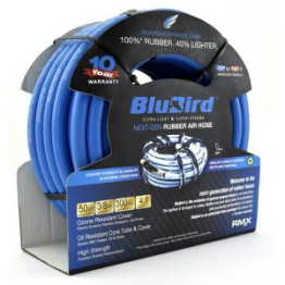 BluBird Rubber Air Hose 3/8" 50M BB3850 (Without Fittings)