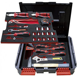 Set of 39pcs. professional toolkit for mechanic basic 51550
