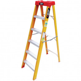 Fiberglass A Ladder 5 Steps , 1.41m, EFP5909