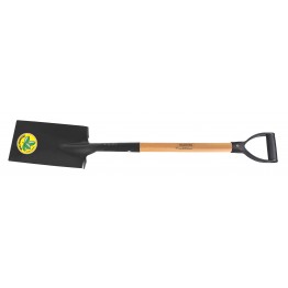 Square spade Shovel with 71 cm wood handle, 77424/404