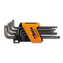 Set of 8 ball head offset key wrenches, for Torx® head screws, 97BTX/SC8