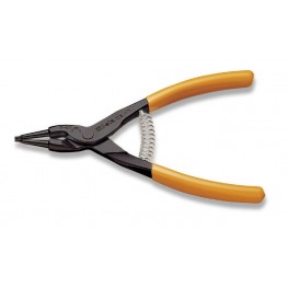 External circlip pliers, straight pattern PVC-coated handles, 1036