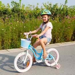 Stargirl, RB16G-4, 16" Girls Bicycle For 5-7 Years In Blue