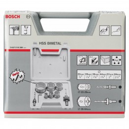 HSS Bi-Metal Hole Saw 9-Piece