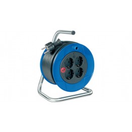 Compact Cable reel 15m, 4Euro/Schuko Plug 