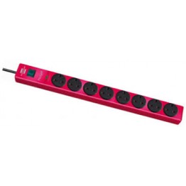 Extension Socket 8 Way Red 3m 05VV-F3G1.25 GB 1150613178