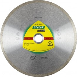 Diamond Cutting Disc DT 600 F SUPRA, 230 × 22.23 mm for Stoneware, Stove tiles, Stove tiles, glazed - 325372