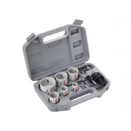 Plumbers Holesaw Set 9 Piece