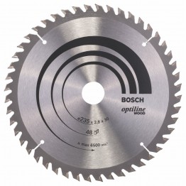 Circular Saw Blade Optiline Wood, 235 X 35/25 X 2,5 mm