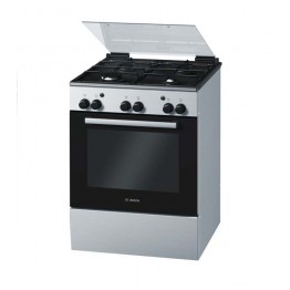 Freestanding Gas Cooker Stainless Steel 60cm